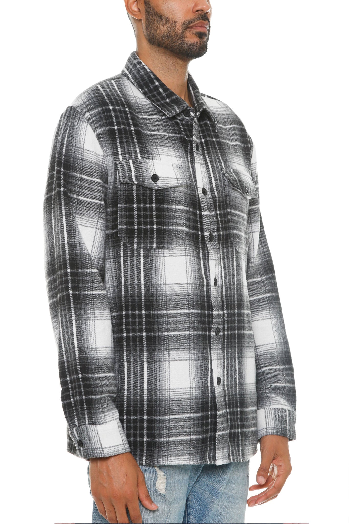 Porter Soft Flannel Shacket-4