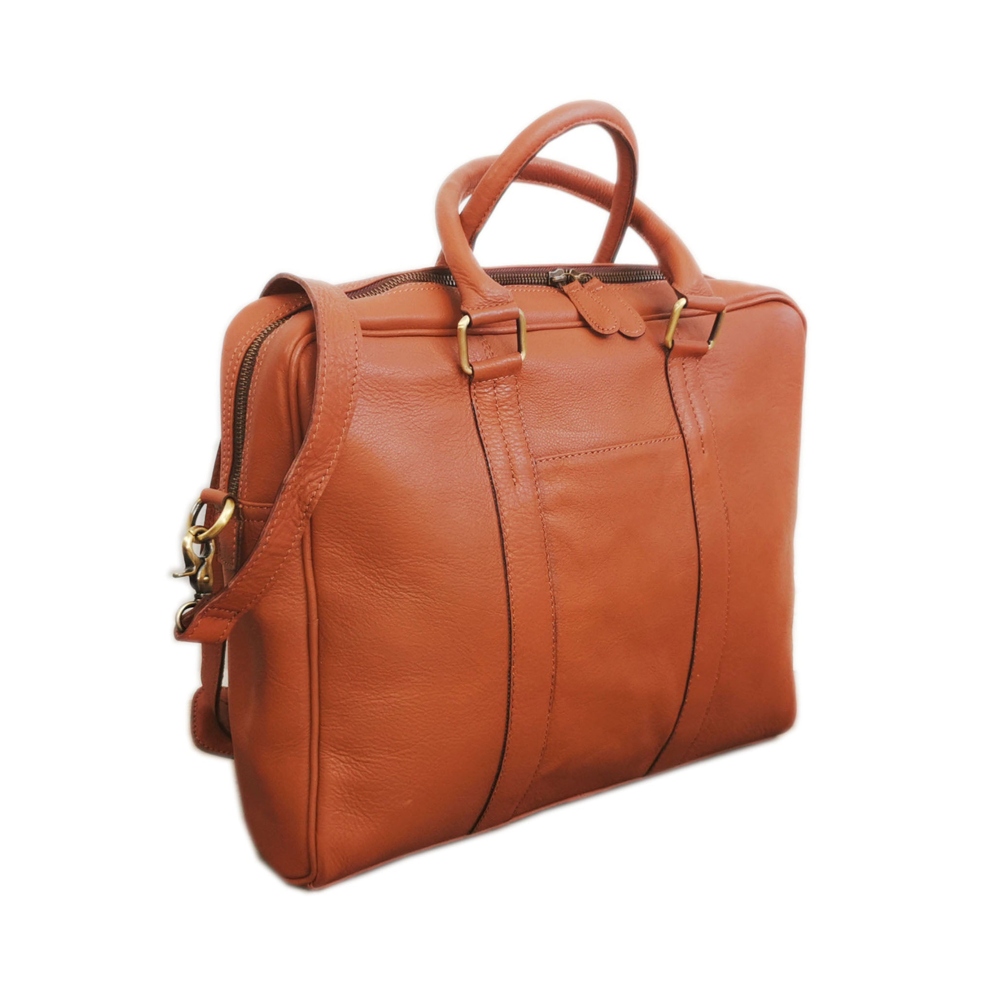 The Signature Messenger Bag Men Brown-0