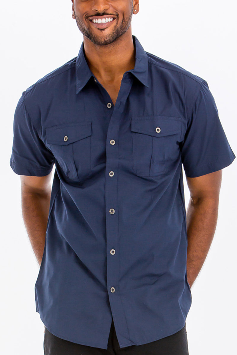 Classic Two Pocket Button Down-14