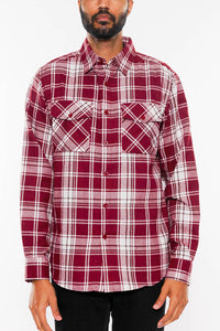 Brushed Flannel Shirt-7