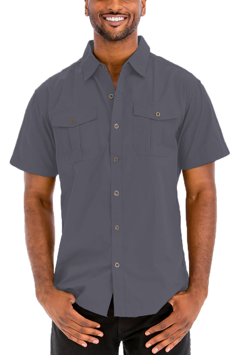 Classic Two Pocket Button Down-18