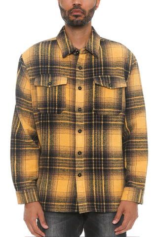 Porter Soft Flannel Shacket-3