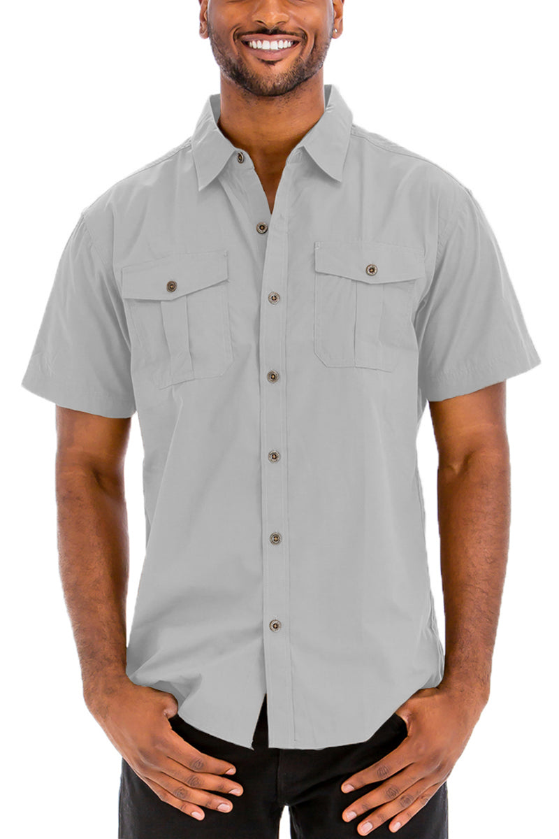 Classic Two Pocket Button Down-12