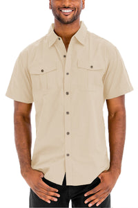 Classic Two Pocket Button Down-11