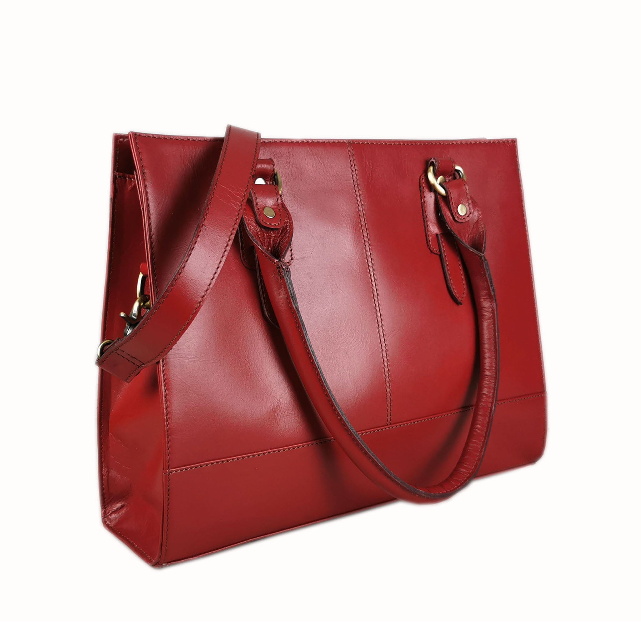 The Signature 15" Bag, Red-4