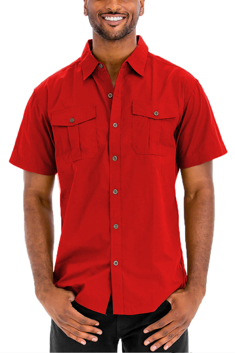 Classic Two Pocket Button Down-15