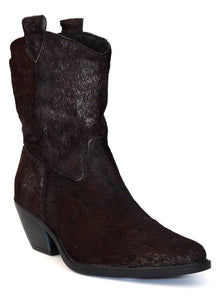 West 1 Black Pony Boots-1