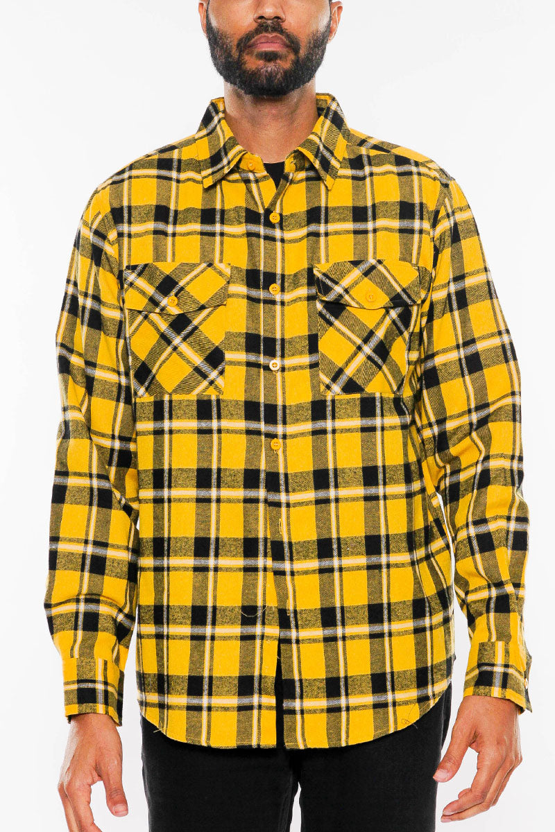 Brushed Flannel Shirt-9