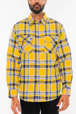 Brushed Flannel Shirt-8