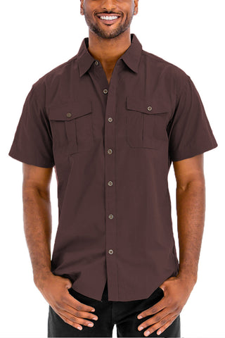 Classic Two Pocket Button Down-8