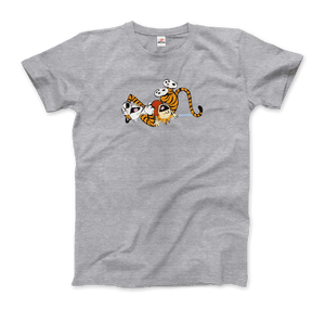 Calvin and Hobbes Laughing on the Floor T-Shirt-7