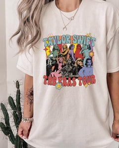 Taylor Swift Retro Eras Tour Graphic Tee-0