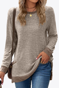 Heathered Slit Top with Pockets - Team Spirit Store USA 