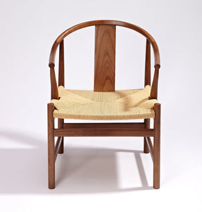 Edit Lounge Chair - Walnut & Natural Cord - Team Spirit Store USA 