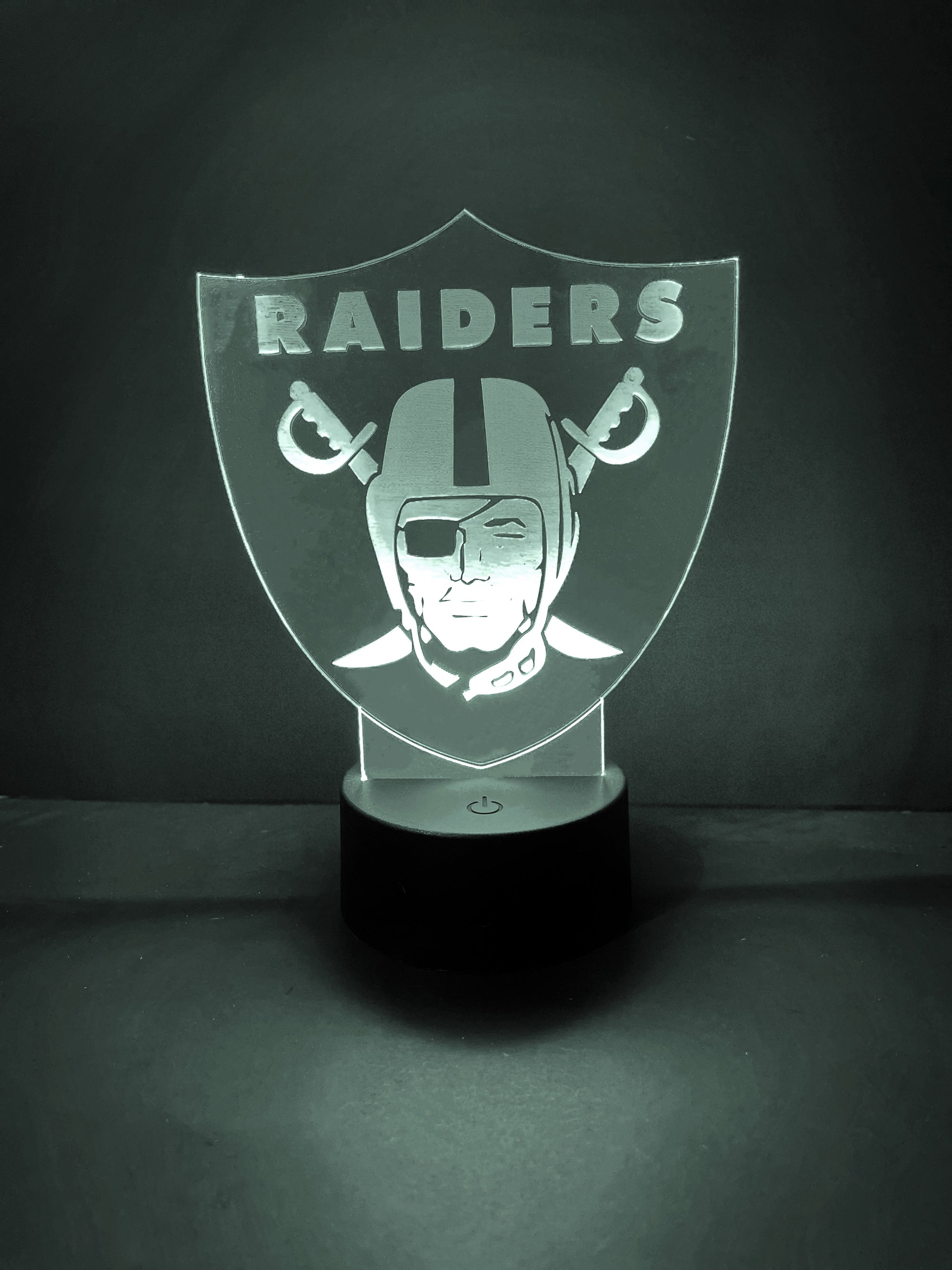 Las Vegas Raiders Color Changing Light w Remote Team Spirit