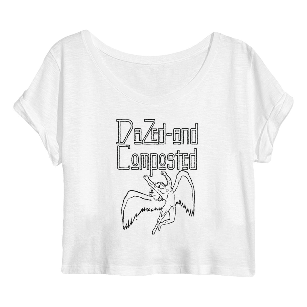 Dazed and Composted Crop Top-0