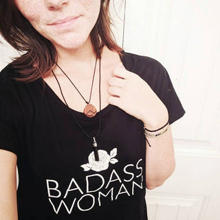 Badass Woman Rose  Muscle Tank - Team Spirit Store USA 