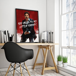 Scarface Little Friend Premium Poster - Team Spirit Store USA 